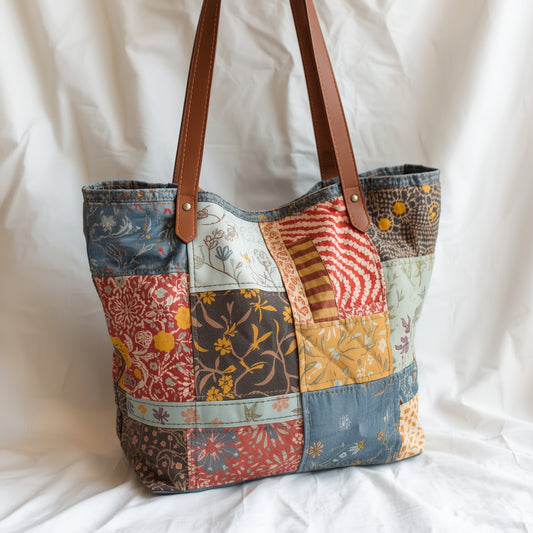 Quilted Tote Bag – Stylish, Durable & Cozy Everyday Carryall