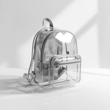 Transparent Backpack – Clear, Durable & Stylish Everyday Bag