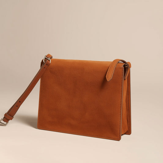 Suede Crossbody Bag – Stylish, Soft & Hands-Free Everyday Bag