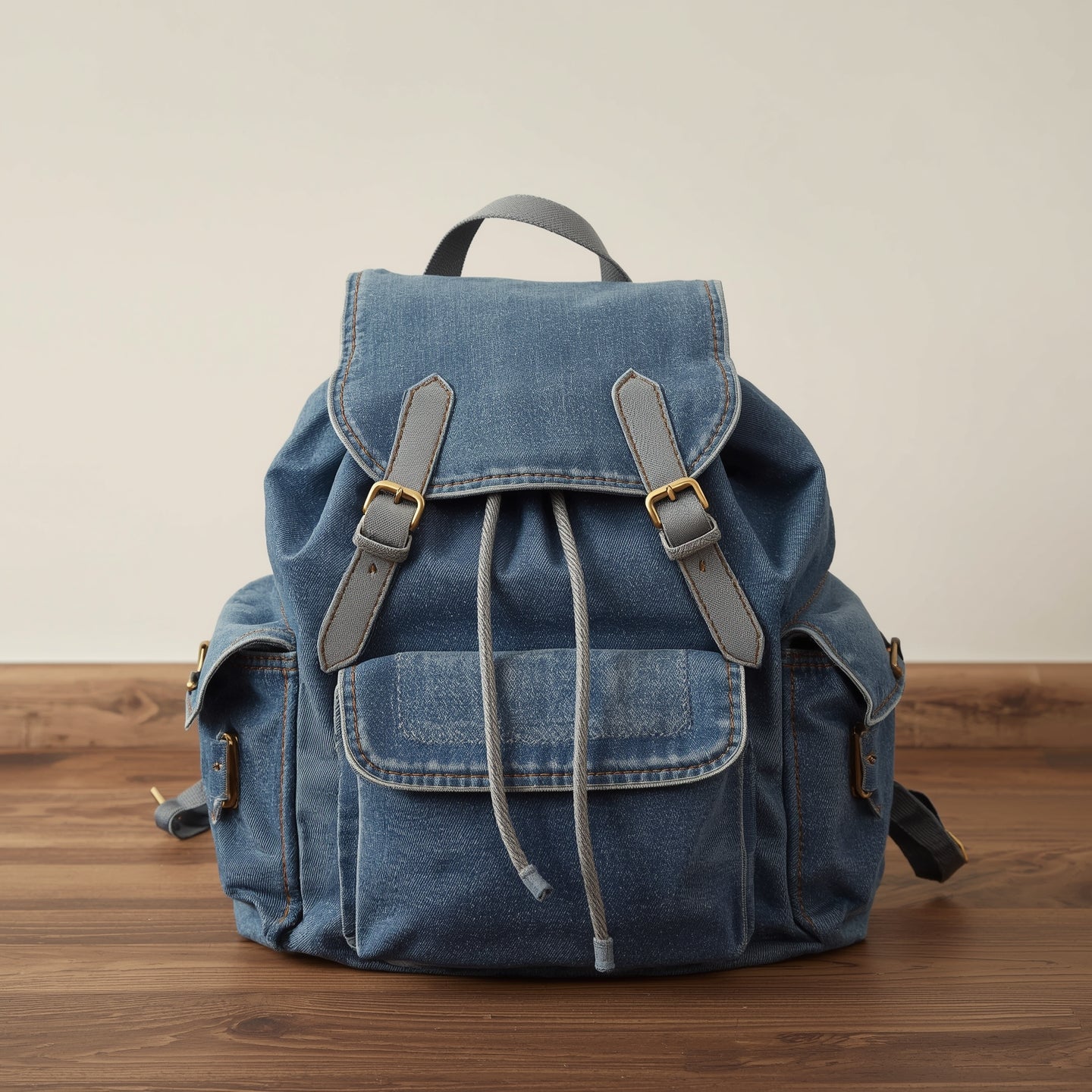 Denim Backpack – Stylish, Durable & Casual Everyday Carryall