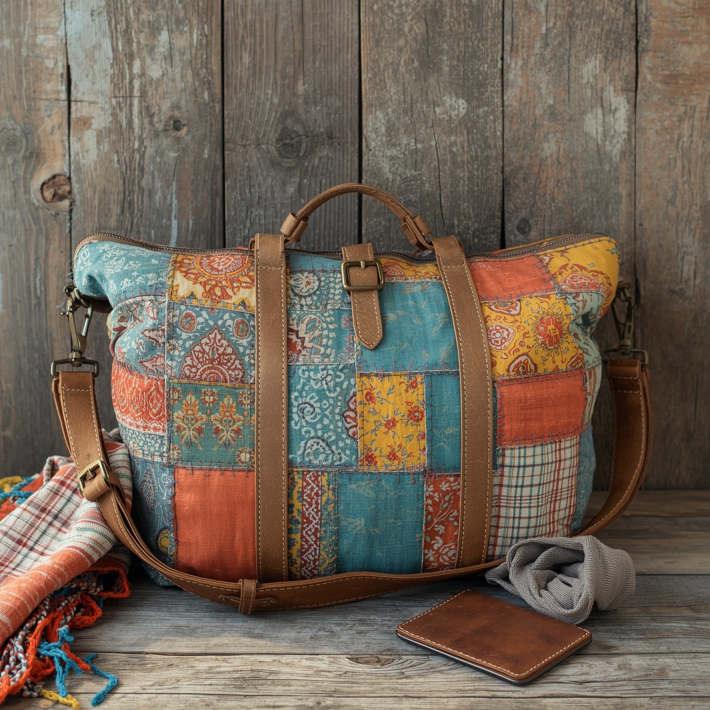 Recycled Fabric Travel Bag – Eco-Friendly, Durable & Stylish Carryall