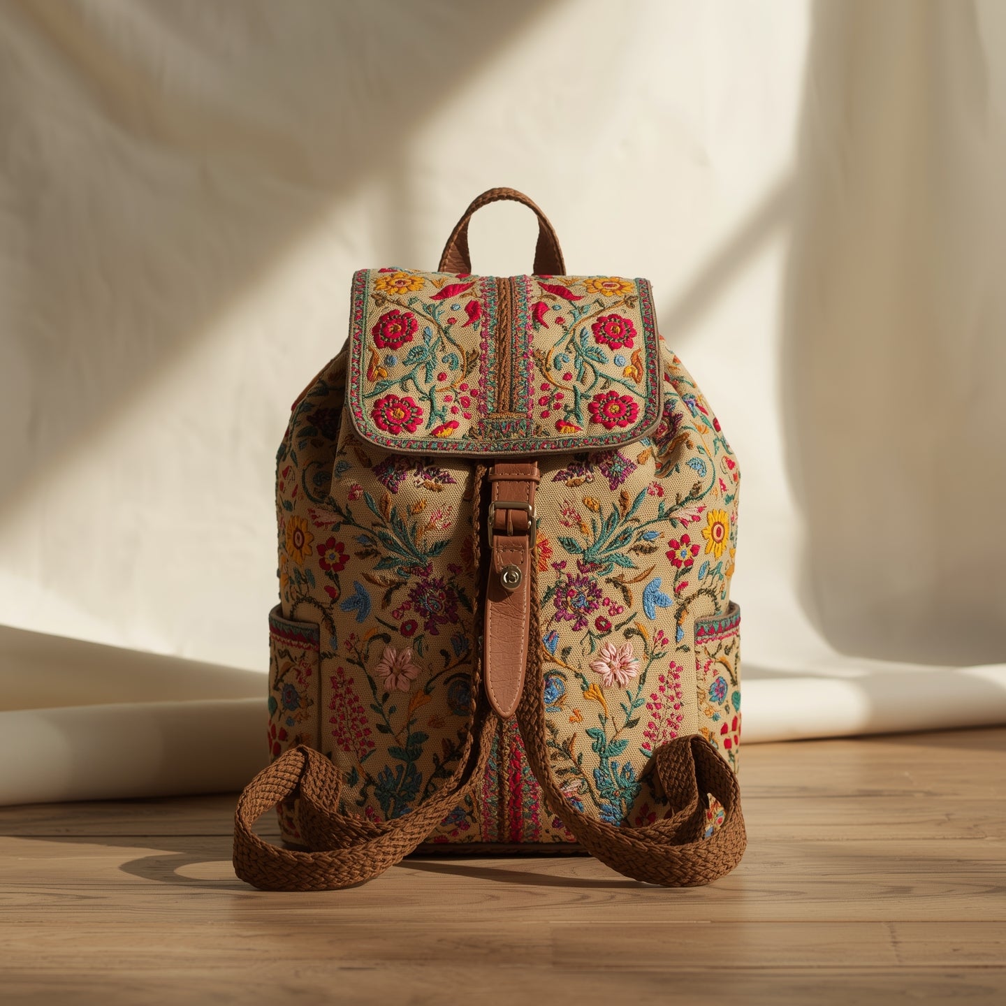 Embroidered Backpack – Stylish, Durable & Unique Everyday Carryall