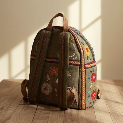 Embroidered Backpack – Stylish, Durable & Unique Everyday Carryall