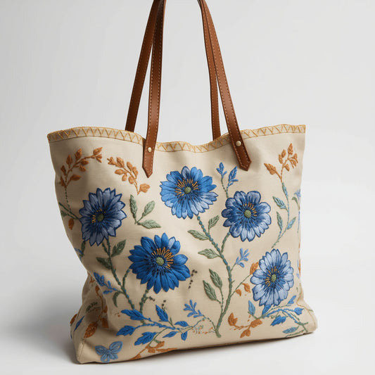 Embroidered Tote Bag – Stylish, Durable & Elegant Everyday Bag