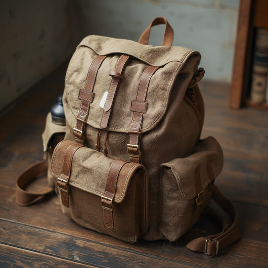 Canvas Backpack – Durable, Stylish & Everyday Carryall